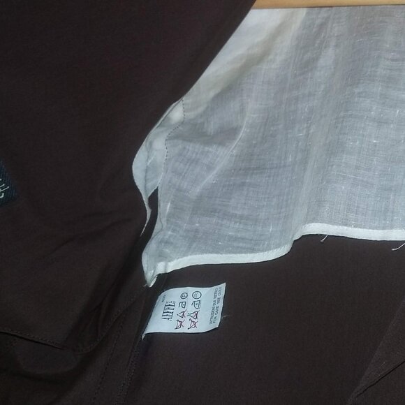 VINTAGE🌻JEAN PAUL GAULTIER FEMME 90s Tailored Chocolate Brown Blazer Jacket - Picture 11 of 13